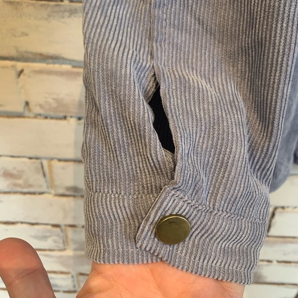 Zaful commanding officer corduroy blue - Picture 6 of 9